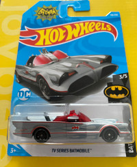 Hot wheels Batmobile silver batman
