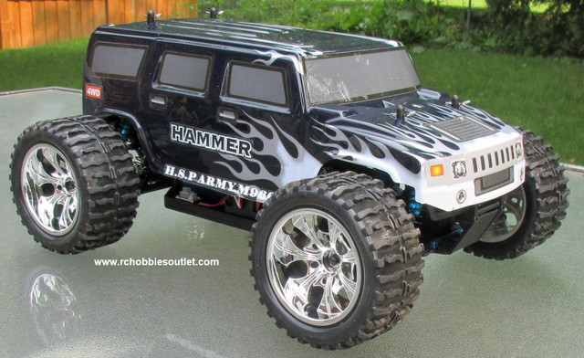 NEW RC MONSTER TRUCK  PRO BRUSHLESS ELECTRIC  1/10 Scale in Hobbies & Crafts in Sault Ste. Marie - Image 2