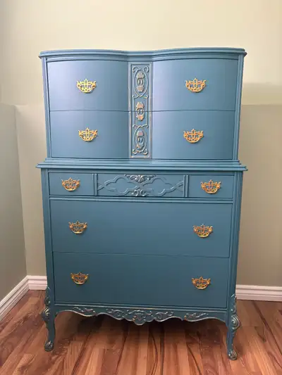 Refinished Antique Gentleman's Chest, View more