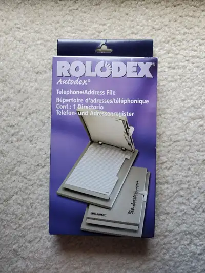 Rolodex Autodex 67458 Retro Pop-up Telephone Address File, View more
