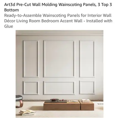 Art3d Wall Molding Wainscoting Panels, View more