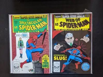 EVOLUTIONARY WAR SPIDER-MAN ANNUALS SPECTACULAR #8 WEB OF #4, View more