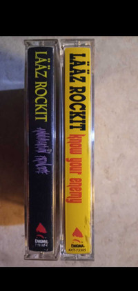 LÄÄZ ROCKIT 2x cassettes ORIGINAUX NEUVES  $45