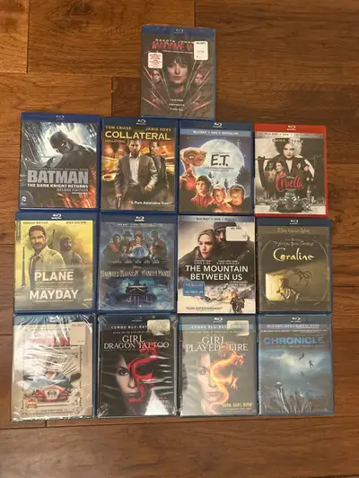 $10. Each Blu-ray movie for sale. Brand, new sealed – Madame Web Blu-ray movie Brand, new sealed – T...