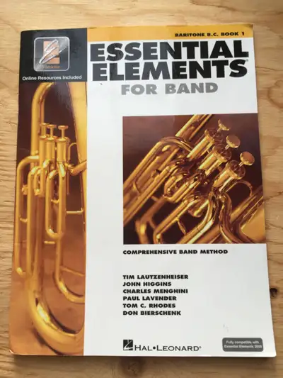 Baritone Book 1 (essential elements for band), View more