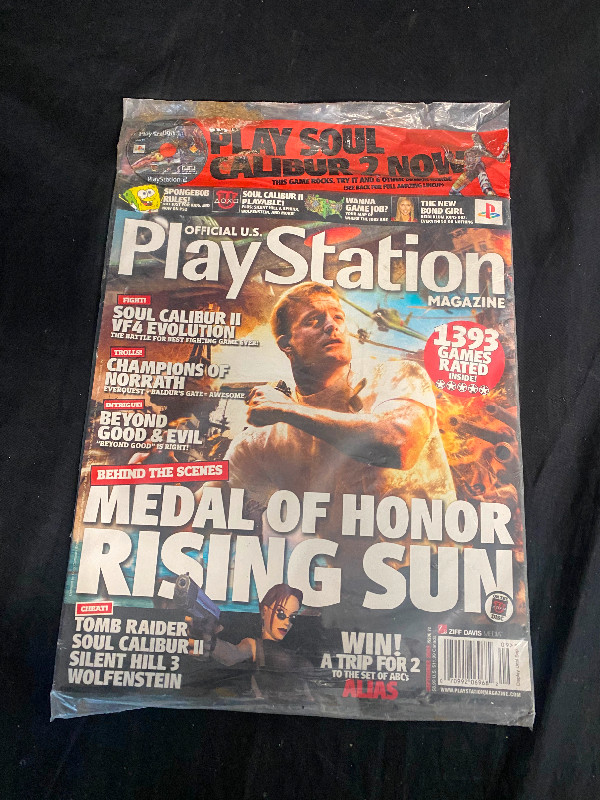 Rare 2003 Play Station Magazines in Arts & Collectibles in Moncton