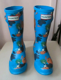 Kids HUNTER x Peter Rabbit Limited Edition Rubber Rain Boots 