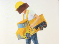 SEASONS-  Toddler Dump Truck Costume - Brand New