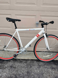 Sole Michelob single speed bike fixed gear bicycle.
