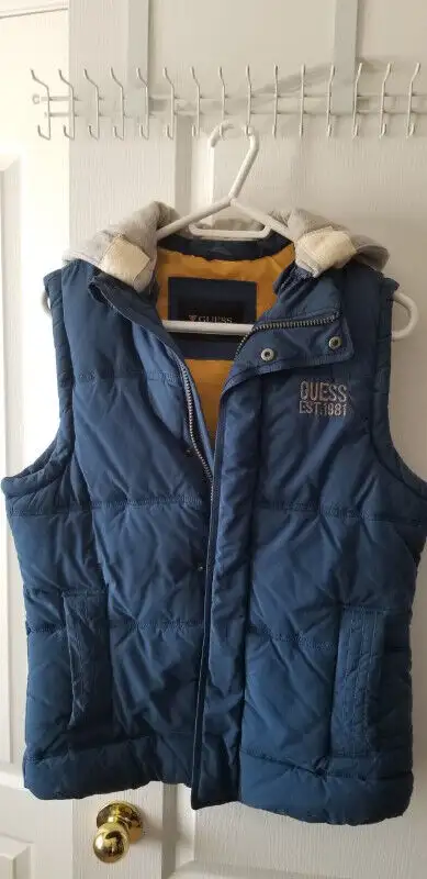 Guess Men's vest with Hoodie for sale, View more