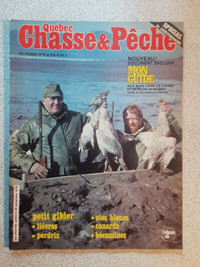 REVUE VINTAGE CHASSE et PECHE DE MAURICE RICHARD 1978