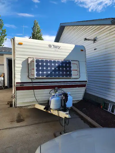 Solid trailer Since I've owned it: -re-sealed roof (wasn't leaking, just time) -New hot water tank -...