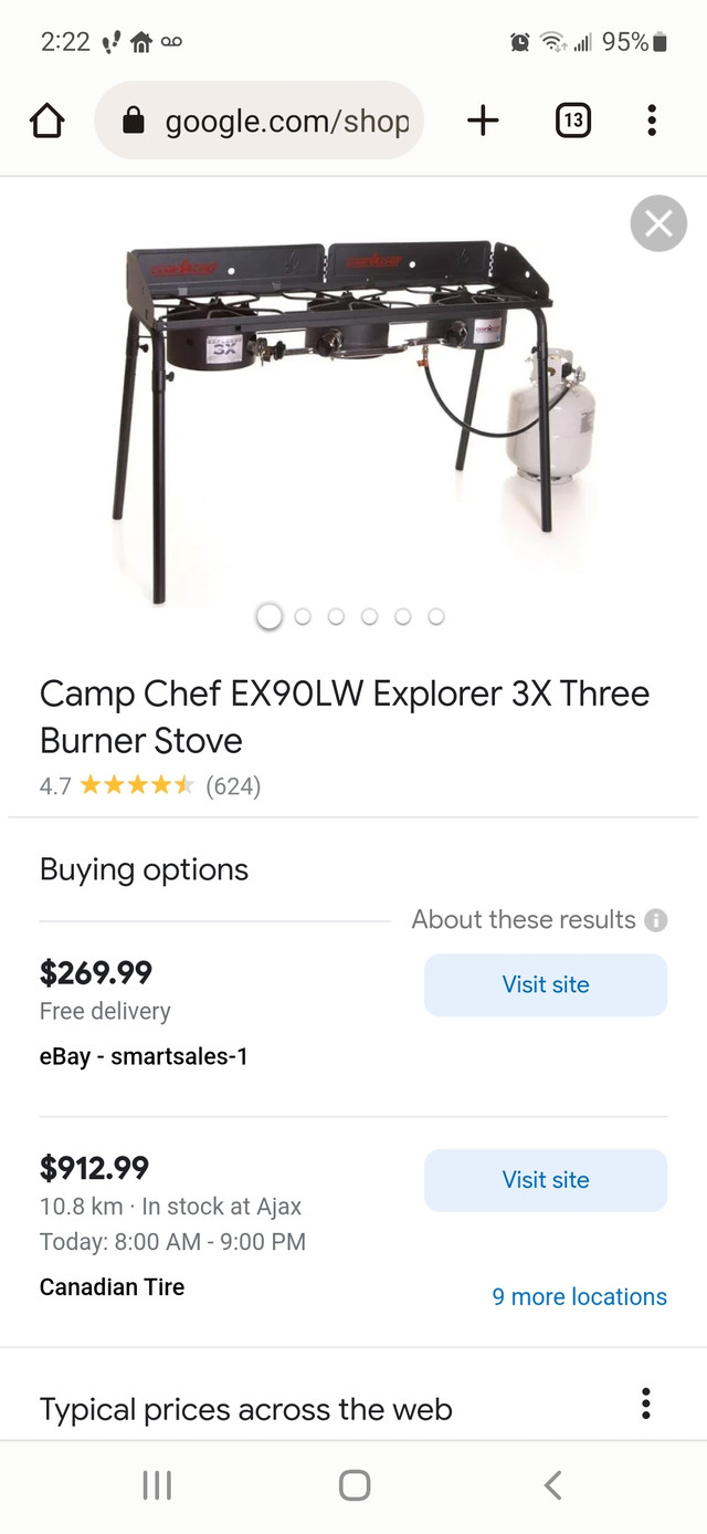 Camp chef stove in BBQs & Outdoor Cooking in Oshawa / Durham Region