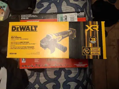 dewalt  4½ inch angle grinder Xr, View more