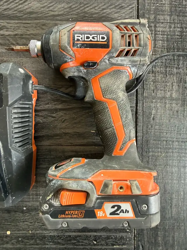 Ridgid 18V Impact Driver With Battery And Charger in Power Tools in City of Toronto - Image 5