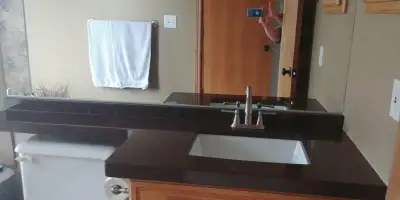 Cambria Quartz Counter Top, Taps and Sink, View more