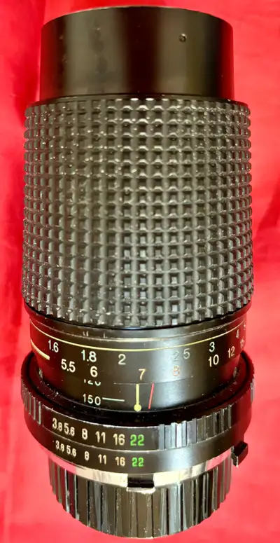Minolta MD 75-150mm 1:3.8 Tokina RMC Tele Zoom Lens, View more