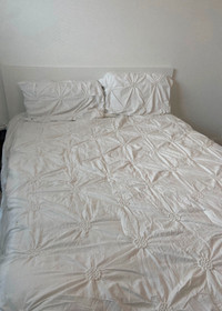 Ikea Malm Queen Bed (white)