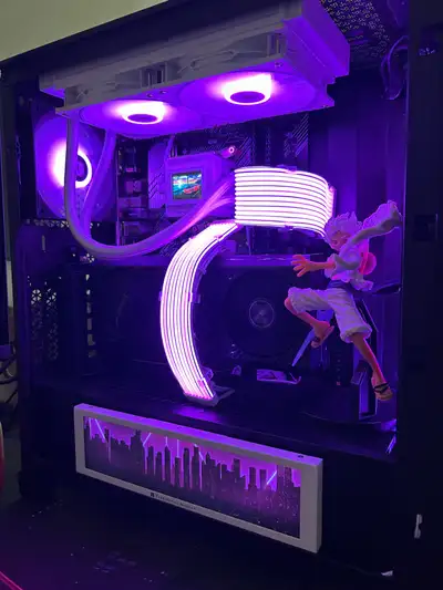 High-End Gaming Setup With QD-OLED Monitor - read desc, View more