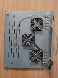 Labtop USB cooling tray with 3 external cooling fans 