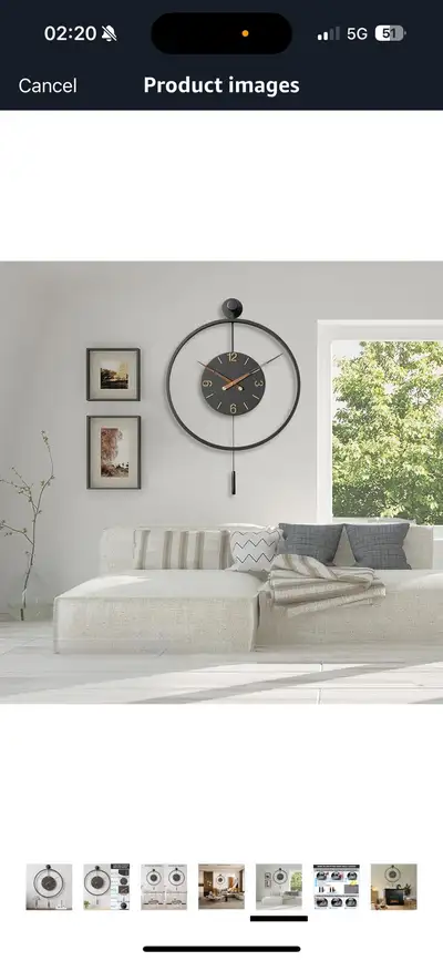 Wall clock, View more