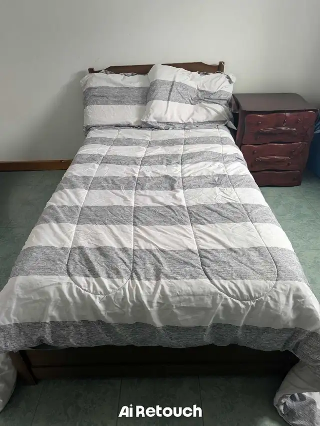 ✨ ENSEMBLE DE 2 LITS EN BOIS MASSIF – QUALITÉ SUPÉRIEURE ✨ in Beds & Mattresses in Sherbrooke - Image 3