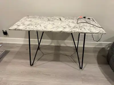 Desk with built in USB, View more