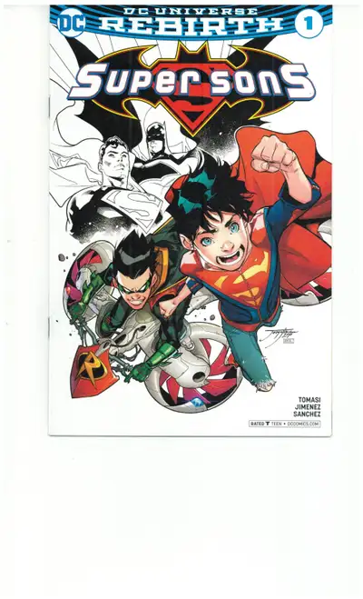 DC Comics - Super Sons - Variant Issue #1 (April 2017)., View more