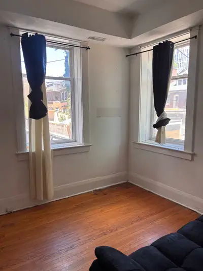 Luminous bedroom for rent in a 2 bedroom shared apartment, the bedroom has a walk in closet and two...