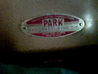 Vintage Metal Tool Box by Park Manufacturing Co.