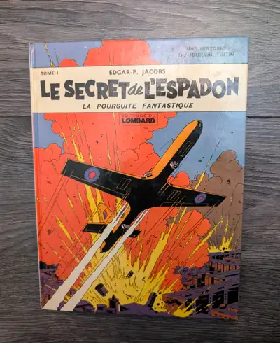 EDGAR-P. JACOBS.LE SECRETde L'ESPADON.LA POURSUITE FANTASTIQUE, View more