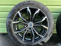 17” RTX rims with summer tires