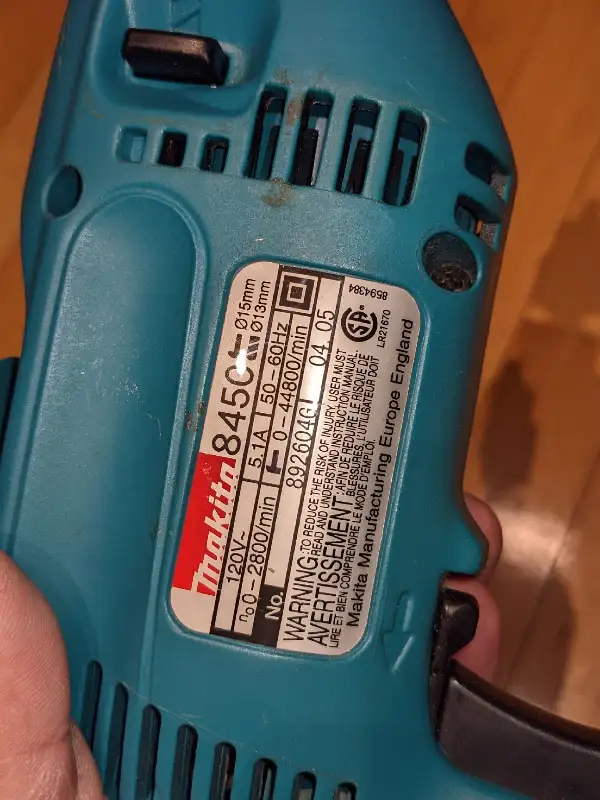 Makita 8450 Hammer Drill in Power Tools in Mississauga / Peel Region - Image 4