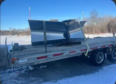 New plow used 4 times with a new Ford harness. Serious inquiries only. No trades