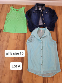 Girls clothing size 10 Lots (Justice)