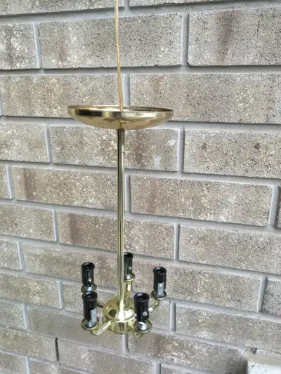 Brass ceiling light fixture, View more