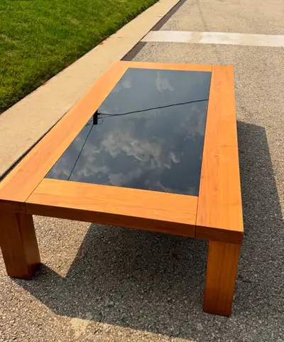 MCM Solid Wood (Teak) Coffee Table, View more