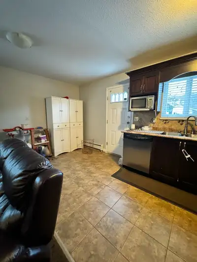 Spacious 2 bedroom 1 bathroom ground level basement available from June 1st for $2000. Property is c...