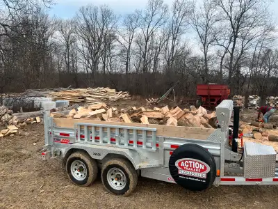 Galvanized. Like new Used only a few times.