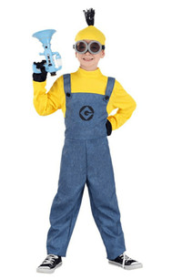 Halloween ensemble Minion enfant gr.10 