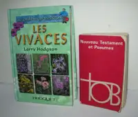 Livres Les Vivaces, Nouveau Testament et Psaumes Books