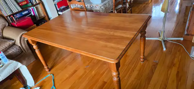 Wooden Table and 5 Chairs