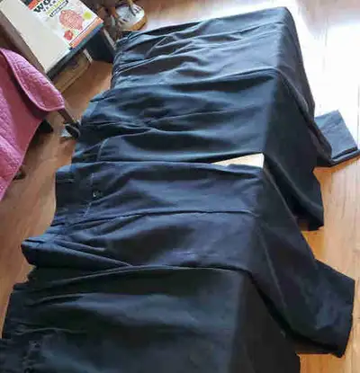 4 pairs Mens pants size 30 waist . Clean from smoke free pet free home. $5. Each also have waist 36.