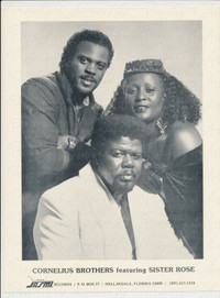 Cornelius Brothers & Sister Rose Jasmi Records Promo Photo-1988