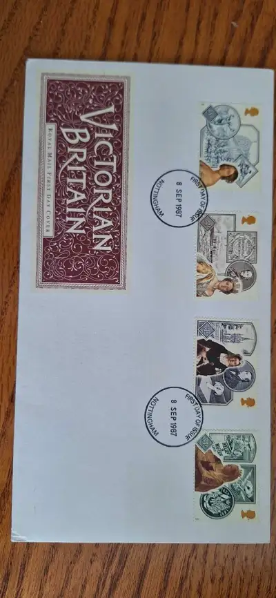 Royal Mail First Day Cover Stamps, Victorian Britain 1987, View more
