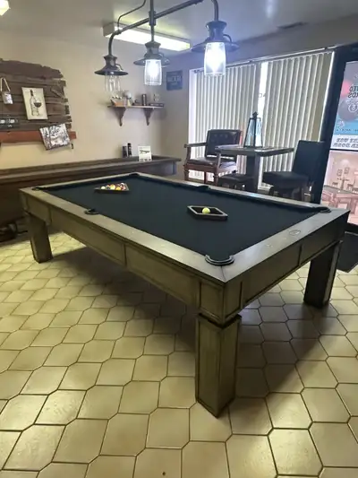 Brand New in stock We deliver and install! 1” slate! No MDF! High quality and luxury billiard tables...