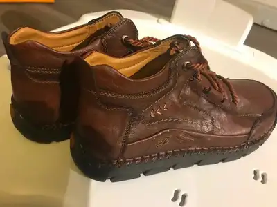 Brand new brown male shoes, View more