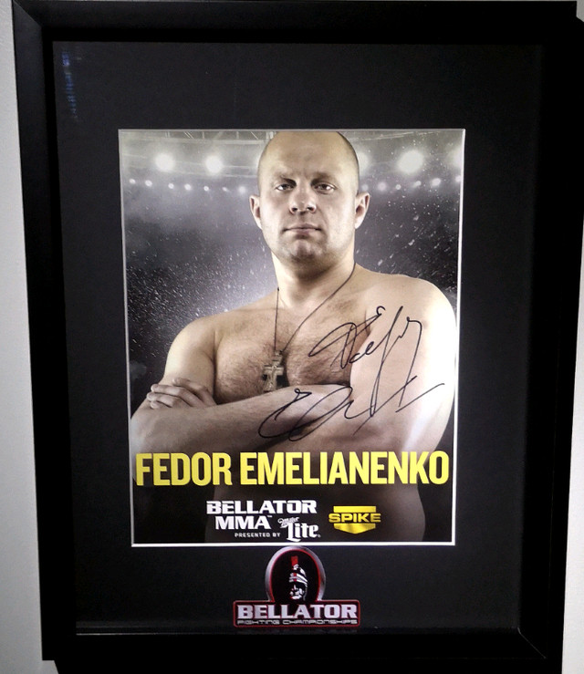 Fedor Emelianenko signed in Arts & Collectibles in Grand Bend