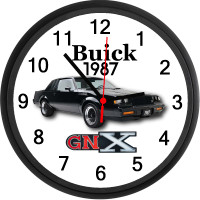 1987 Buick GNX Custom Wall Clock - New - Classic Muscle Car