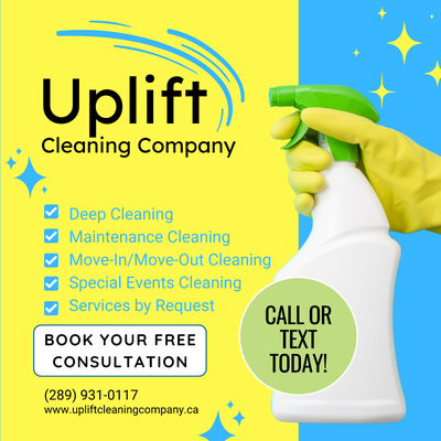 Do you need your home or office cleaned? Uplift Cleaning Company offers home and office cleanings, m...